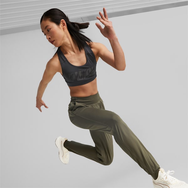 Modest Activewear Women's Training Joggers, Green Moss, extralarge-IND