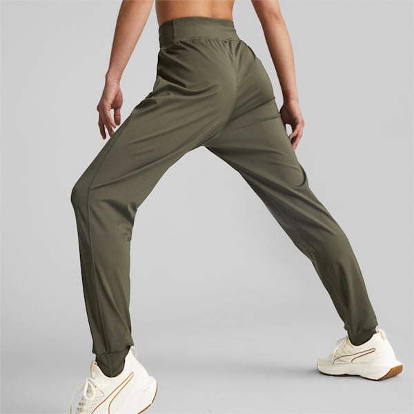 Modest Activewear Women's Training Joggers, Green Moss, extralarge-IND