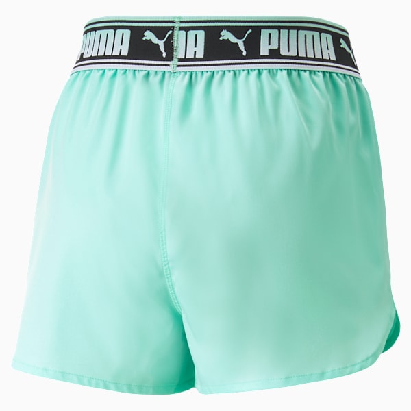 Shorts de training de 8 cm Mujer Strong, Electric Peppermint, extralarge