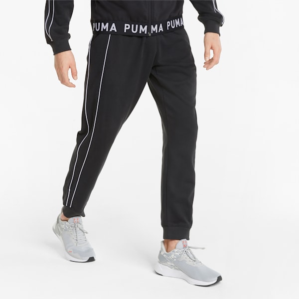 Knitted Men's Training Sweatpants, Puma Black