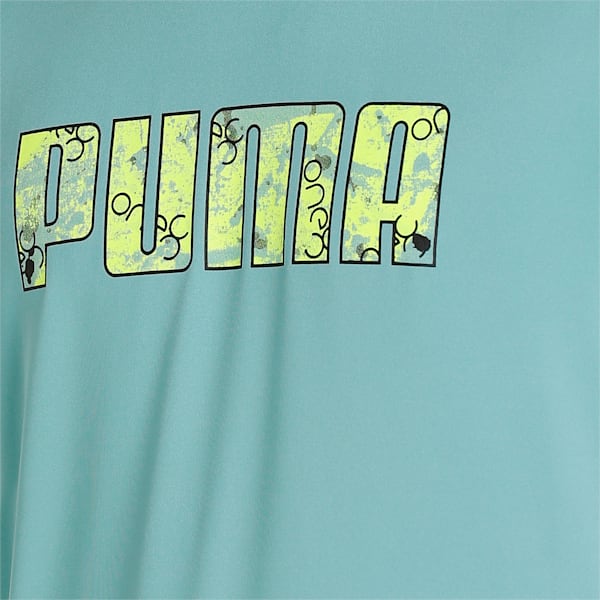 PUMA x one8 Active Men's Slim Fit T-Shirt, Mineral Blue, extralarge-IND