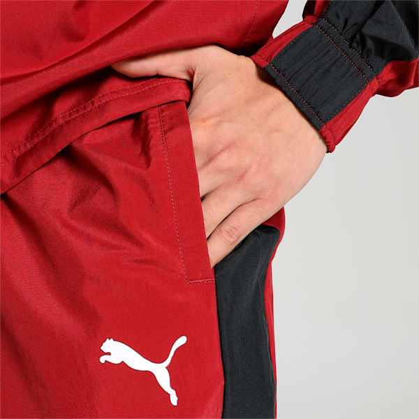Train Favourite Men's Regular Fit Tracksuit, Intense Red, extralarge-IND