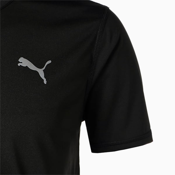 メンズ ランニング グラフィック 半袖 Tシャツ, Puma Black, extralarge-JPN