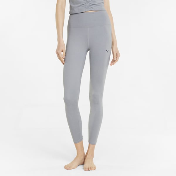 ウィメンズ ヨガ スタジオ FOUNDATION 7/8 タイツ, Light Gray Heather
