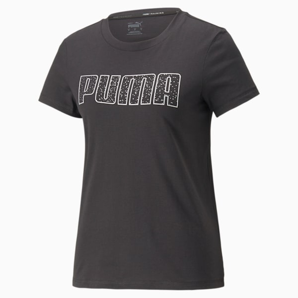 ウィメンズ トレーニング コンセプト 半袖 Tシャツ, Puma Black