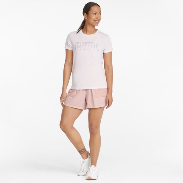 ウィメンズ トレーニング コンセプト 半袖 Tシャツ, Chalk Pink