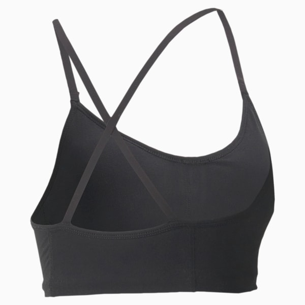 ウィメンズ トレーニング スタジオ ブラトップ 低サポート, Puma Black