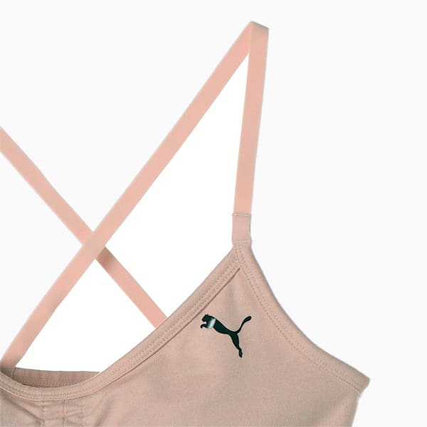 ウィメンズ トレーニング スタジオ ブラトップ 低サポート, Rose Quartz Heather