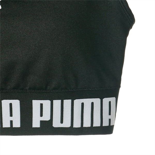ウィメンズ トレーニング プーマ ストロング ブラトップ 中サポート, Puma Black