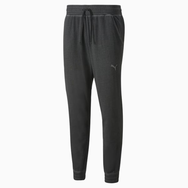 Pantalones de entrenamiento para hombre Studio Wash, Puma Black, extralarge