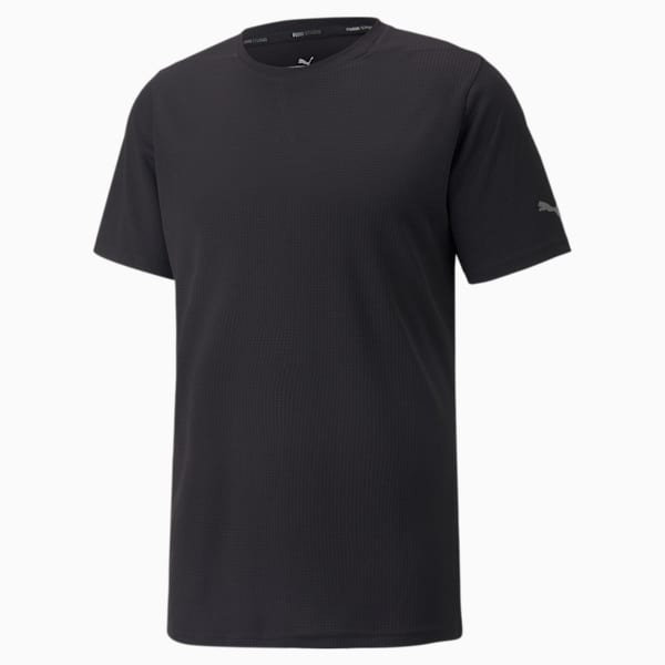 STUDIO Waffle Training Men's T-Shirt, Puma Black, extralarge-IND