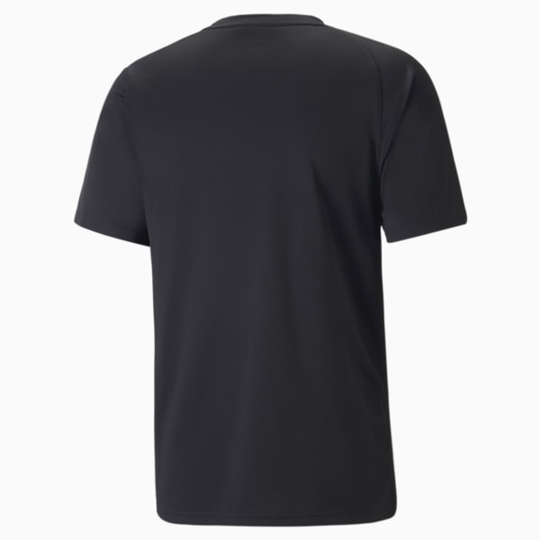 Fit Short Sleeve Men's Training T-Shirt, Puma Black-castlerock cat, extralarge-AUS