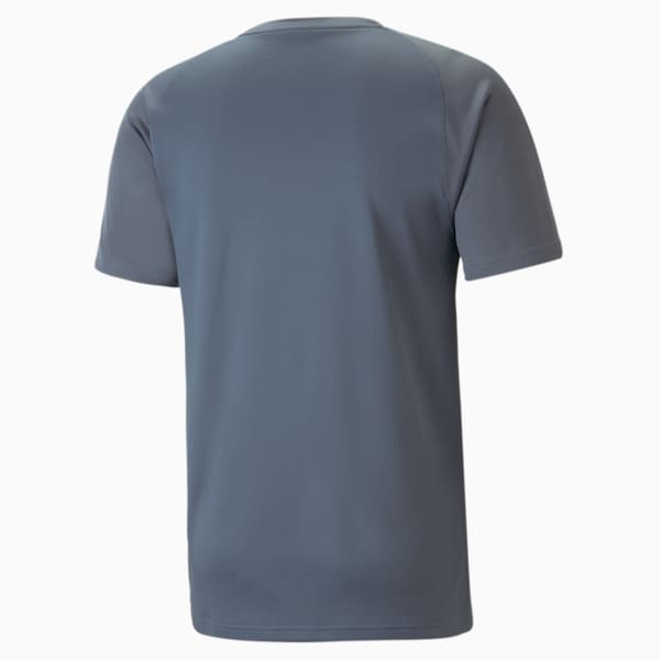 Fit Short Sleeve Men's Training T-Shirt, Evening Sky, extralarge-IND
