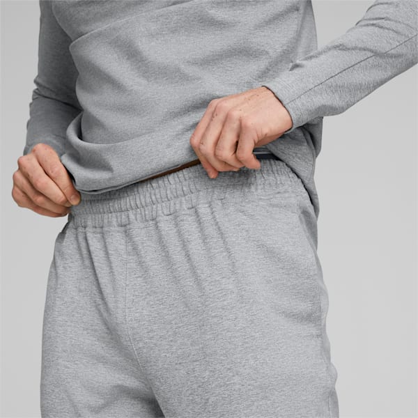 Train Fit Polyspan Men's Jogger, Medium Gray Heather, extralarge-IND