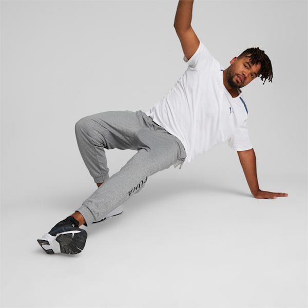 Train Fit Polyspan Men's Jogger, Medium Gray Heather, extralarge-IND