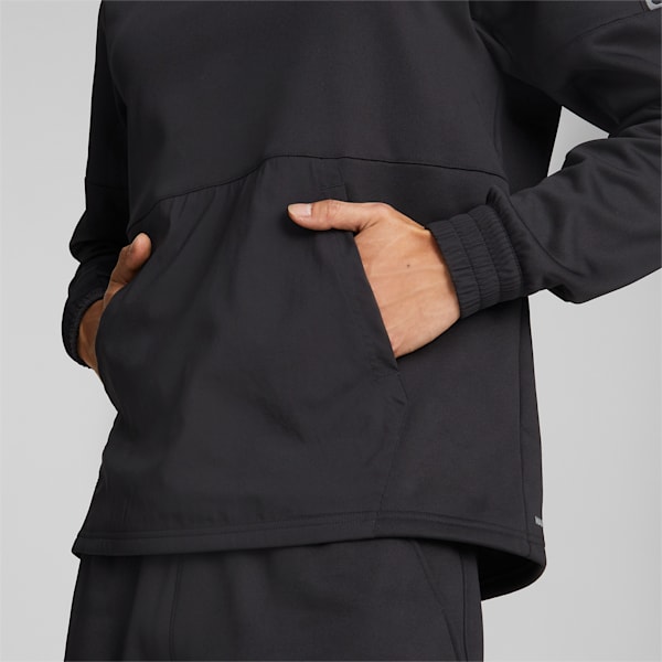 Fit PWRFleece Men's Training Hoodie, Puma Black, extralarge-IND