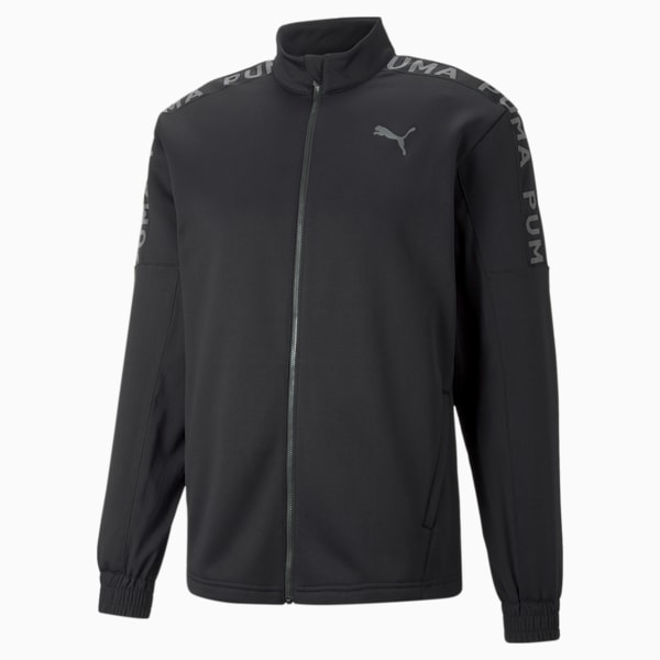 Veste d’entraînement ajustée à glissière pleine longueur PWRFleece Homme, Puma Black, extralarge