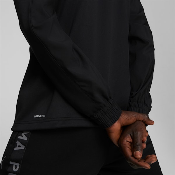 Fit PWRFleece Full-Zip Men's Training Jacket, Puma Black