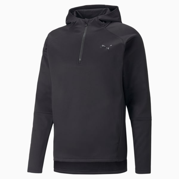Sudadera con gorra para hombre Train Off Season, Puma Black, extralarge