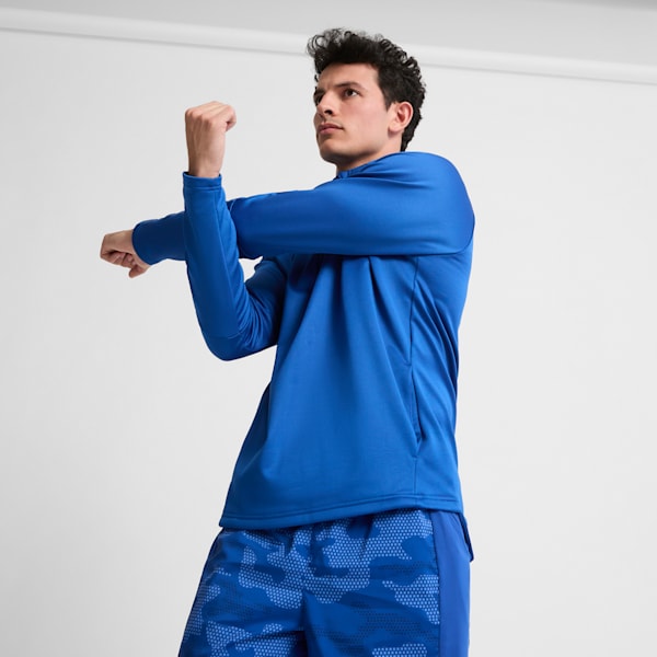 Train Off Season Men's Training Hoodie, Cobalt Glaze, extralarge