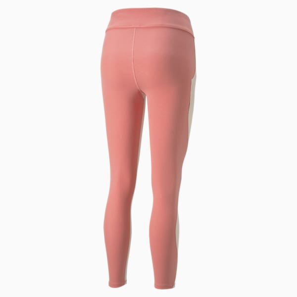PUMA X MAGGIE HW 7/8 Women's Tights, Cloud Pink-Carnation Pink-color block, extralarge-AUS