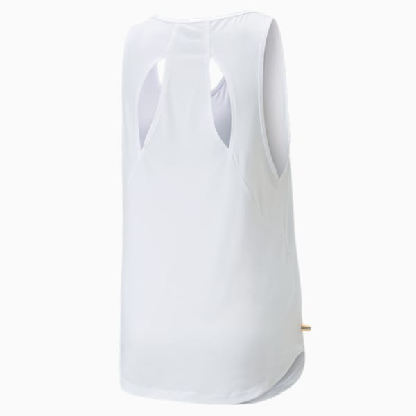 Camiseta sin mangas para correr Run CLOUDSPUN para mujer, Puma White
