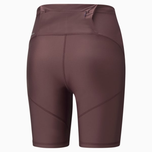 ULTRAFORM Tight Running Shorts Women, Dusty Plum