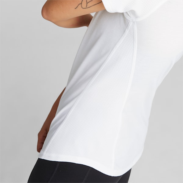 FIT Logo Training Women's Regular Fit T-Shirt, Puma White, extralarge-IND