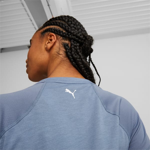 PUMA Fit Logo Training Tee Women, Filtered Ash