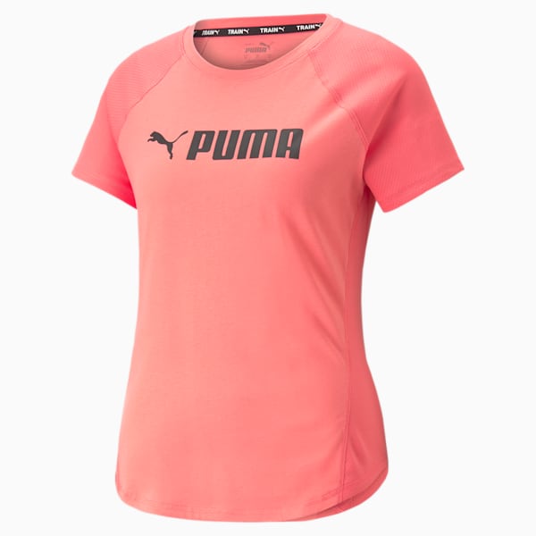 PUMA FIT Logo Training Women's Regular Fit T-Shirt, Loveable, extralarge-IND
