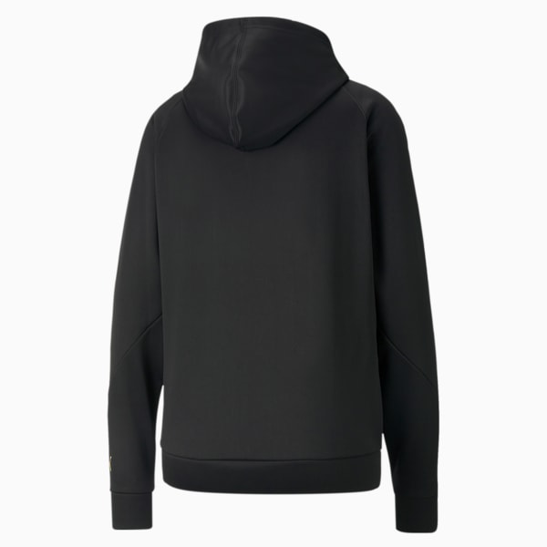 Fit PWRFleece Women's Training Sweatshirt, Puma Black-Metallic Gold, extralarge-IND