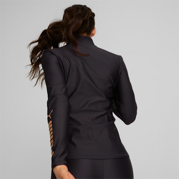 PUMA Fit Eversculpt Fitted Full-Zip Training Jacket Women, Puma Black, extralarge-IND