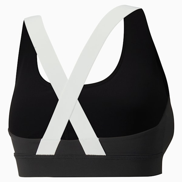 PUMA Fit Mid Impact Training Bra, Puma Black, extralarge-IND