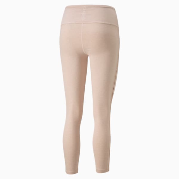 Exhale Cross Studio Training High Waist Tights Women, Rose Quartz Heather
