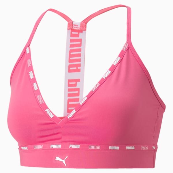 PUMA Strong Strappy Women's Training Bra, Sunset Pink, extralarge-IND