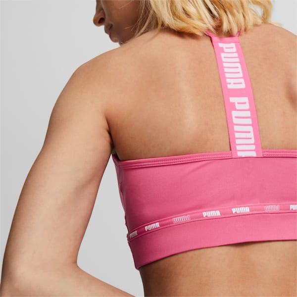 PUMA Strong Strappy Women's Training Bra, Sunset Pink, extralarge-IND