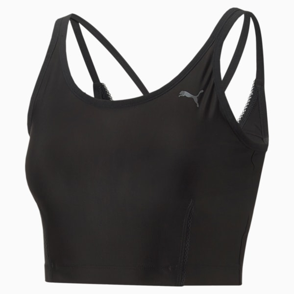 Studio Ultrabare Strappy Training Crop Top Women, Puma Black