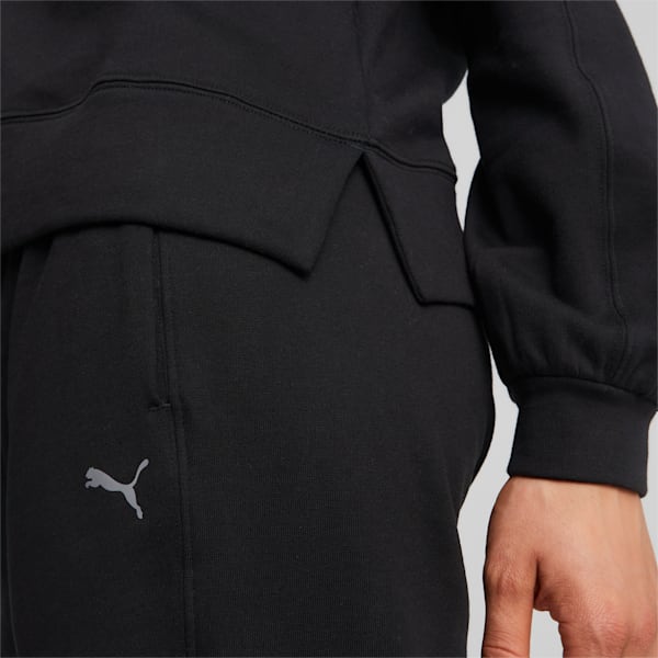 Studio Fleece Training Women's Hoodie, Puma Black, extralarge-IND
