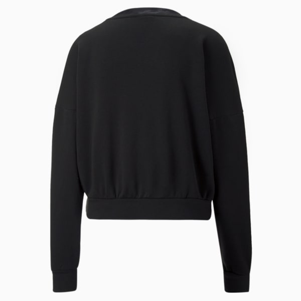 Safari Glam Women's Training Sweatshirt, Puma Black, extralarge-IND