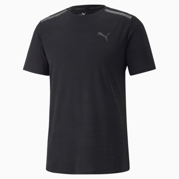 Train Jacquard Men's T-Shirt, Puma Black, extralarge-AUS