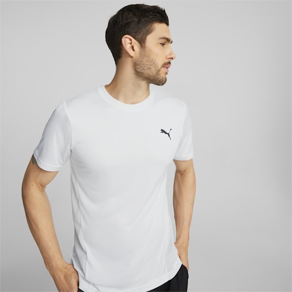 Train All Day Men's Training Slim Fit T-Shirt, Puma White, extralarge-AUS