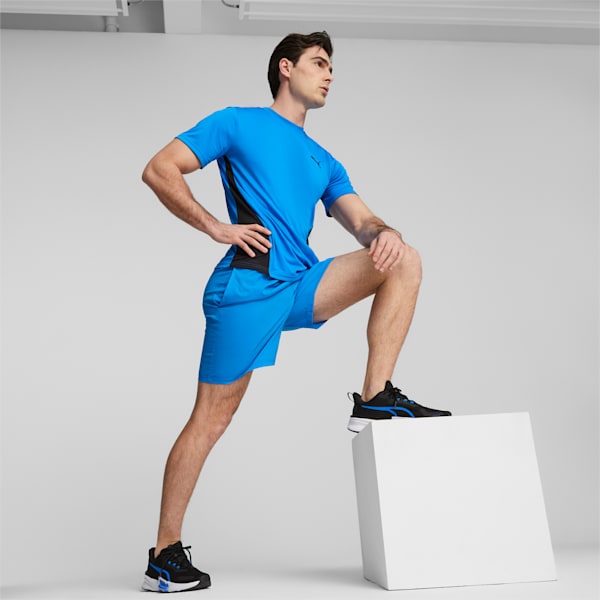 Train All Day Men's Training Slim Fit T-Shirt, Ultra Blue-PUMA Black, extralarge-IND