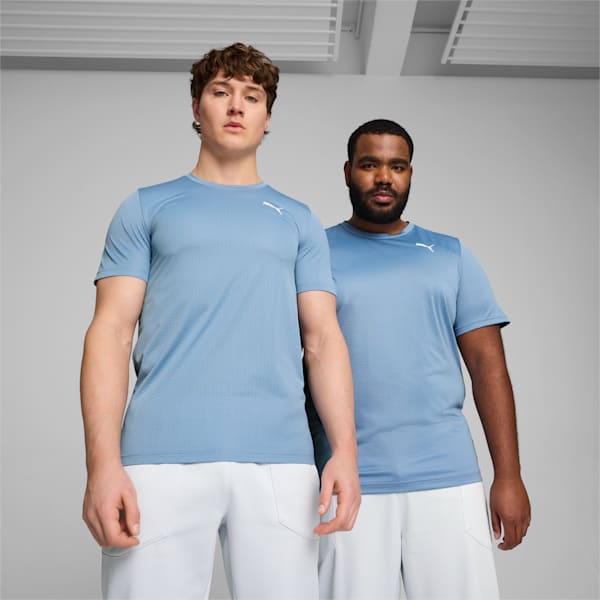 TRAIN FAV BLASTER Men's Training T-Shirt, Zen Blue, extralarge-IND