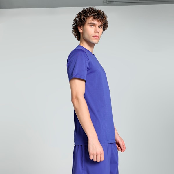 TRAIN FAV BLASTER Men's Training T-Shirt, Lapis Lazuli, extralarge-IND