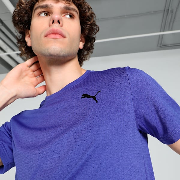 TRAIN FAV BLASTER Men's Training T-Shirt, Lapis Lazuli, extralarge-IND