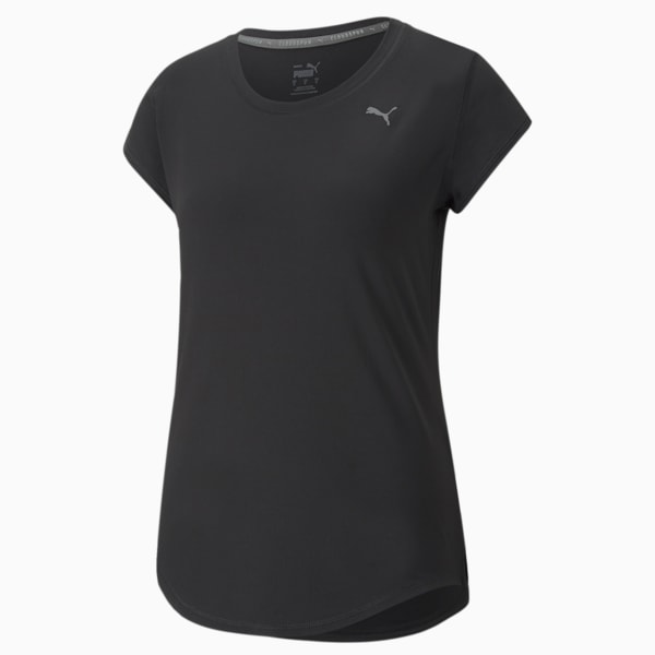 Train Cloudspun Women's Training T-Shirt, Puma Black, extralarge-AUS