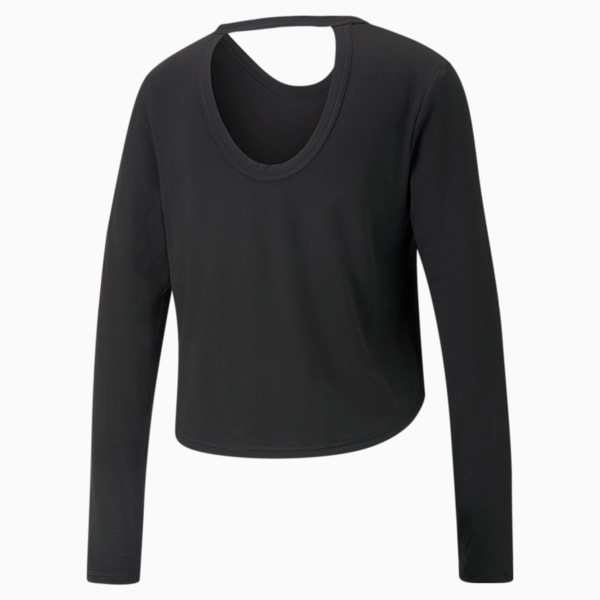 Cloudspun Long Sleeve Training Top Women, Puma Black, extralarge-IND