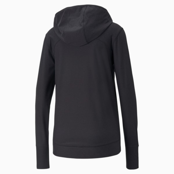 Chamarra para entrenar de cierre completo para mujer CLOUDSPUN, Puma Black, extralarge