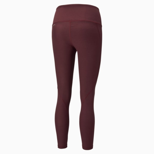 Calzas de entrenamiento CLOUDSPUN HW 7/8 para mujer, Aubergine Heather