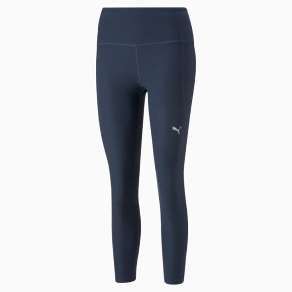 Calzas de entrenamiento CLOUDSPUN HW 7/8 para mujer, Marine Blue Heather